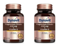 Magnesium Citrate Aromasız Yetişkin Vitamin 2x60 Tablet
