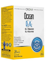 Ocean D3 K2 Aromasız Yetişkin Vitamin 20 ml