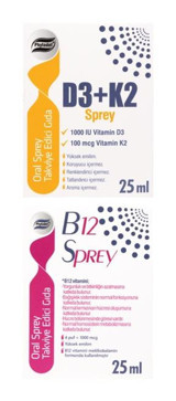 Phytodef Vitamin B12 D3 K2 Aromasız Yetişkin Vitamin 25 ml - 25 ml