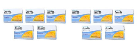 Ocuvite Complete Aromasız Yetişkin Vitamin 10x60 Kapsül