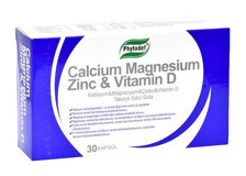 Phytodef Kalsiyum Magnezyum Çinko Vitamin D Bitki Ekstralar Yetişkin Vitamin 30 Kapsül
