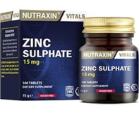 Nutraxin Zinc Aromasız Yetişkin Vitamin 100 Tablet