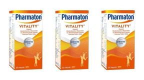 Pharmaton Vitality Aromasız Yetişkin Vitamin 3x30 Kapsül