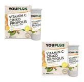 You Plus Vitamin C Çinko Propolis Efervesan Limonlu Yetişkin Vitamin 2x20 Tablet