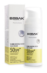 Bebak Pharma 50+ Faktör Güneş Kremi 50 ml