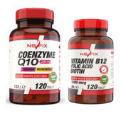 Nevfix Coenzyme Vitamin B12 Folic Acid Biotin Aromasız Yetişkin Vitamin 120 Tablet