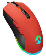 Everest SGM-L1 RGB Ergonomik Makrolu Kablolu Kırmızı Optik Gaming Mouse