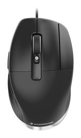 3Dconnexion Makrolu Kablolu Siyah Optik Mouse