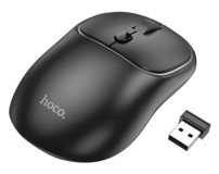 Hoco GM25 Makrolu Kablosuz Siyah Optik Mouse