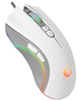 Rampage Smx-r22 RGB Ergonomik Makrolu Kablolu Beyaz Optik Gaming Mouse