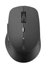 Rapoo Sessiz Ergonomik Makrolu Kablosuz Siyah Standart Mouse