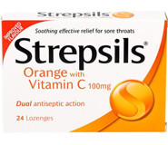 Strepsils Vitamin C Portakallı Yetişkin Vitamin 24 Pastil