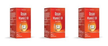 Ocean Vitamin C-Sr Aromasız Yetişkin Vitamin 3x30 Tablet