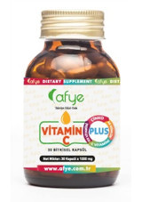 Afye Vitamin C Plus Bitki Ekstralar Yetişkin Vitamin 30 Kapsül