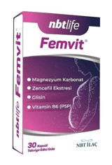Nbt İlaç Femvit Aromasız Yetişkin Vitamin 30 Kapsül