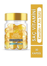 Yeşil Marka Hair Vitamin Keratin Oil Royal Jelly Aromasız Yetişkin Vitamin 30 Kapsül
