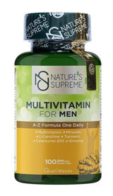 Nature'S Supreme Multivitamin For Men Aromasız Yetişkin Vitamin 100 Kapsül