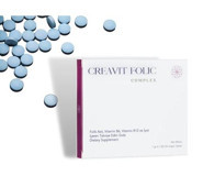 Creavit Folic Complex Aromasız Yetişkin Vitamin 30 Tablet