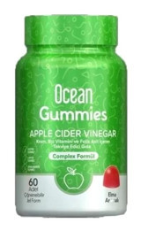 Orzax Ocean Apple Elmalı Yetişkin Vitamin 60 grummies