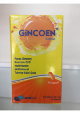 Gincoen Kapsül Multivitamin Aromasız Yetişkin Vitamin 30 Kapsül