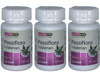 Nutrivita Passiflora Valerian Bitki Ekstralar Yetişkin Vitamin 3x60 Tablet