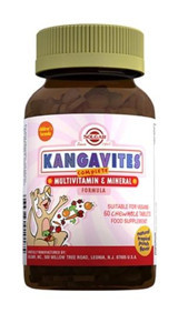 Solgar Kangavites Multivitamin Mineral Aromasız Yetişkin Vitamin 60 Tablet