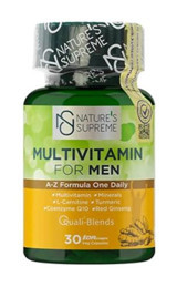Nature'S Supreme Multivitamin For Men Aromasız Yetişkin Vitamin 30 Kapsül