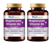 Wellcare Magnezyum Vitamin B6 Aromasız Yetişkin Vitamin 60 Tablet