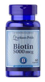 Puritan'S Pride Biotin Aromasız Yetişkin Vitamin 60 Kapsül