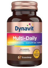 Dynavit Multi-Daily Koenzim Q10-Rodiola Aromasız Yetişkin Vitamin 30 Kapsül
