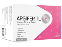 Argifertil Mineral Vitamin F Aromasız Yetişkin Vitamin 90 Tablet
