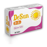 Vitamaks Desun Vitamin D3-K2 Aromasız Yetişkin Vitamin 30 Tablet