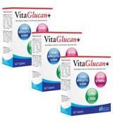 Vitaglucan Vitamin C Aromasız Yetişkin Vitamin 3x30 Tablet