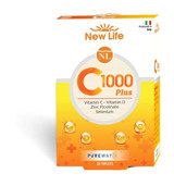 New Life C-1000 Plus Portakallı Yetişkin Vitamin 30 Kapsül