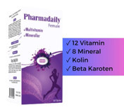 Pharmadaily Female Multivitamin Aromasız Yetişkin Vitamin 30 Tablet
