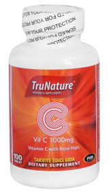Tunturi Vitamin C Kuşburnu Yetişkin Vitamin 100 Tablet