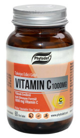 Phytodef Vitamin C Aromasız Yetişkin Vitamin 60 Kapsül