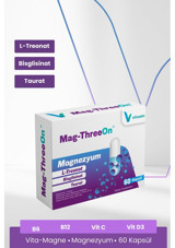 Vitasso Mag-Threeon Magnezyum Tutti Frutti Yetişkin Vitamin 60 Kapsül
