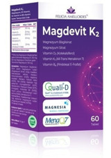 Magdevit K2 Aromasız Yetişkin Vitamin 60 Tablet