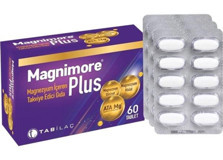 Magnimore Plus Takviye Edici Gıda Aromasız Yetişkin Vitamin 60 Tablet
