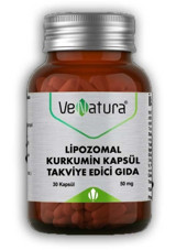 Venatura Lipozomal Kurkumin Aromasız Yetişkin Vitamin 30 Kapsül