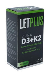 Balance Sağlık D3+K2 Aromasız Yetişkin Vitamin 20 ml