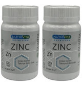 Nutrivita Zinc Aromasız Yetişkin Vitamin 2x120 Tablet