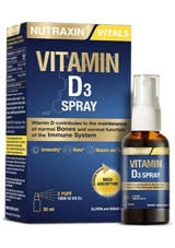 Nutraxin Vitamin D3 Aromasız Yetişkin Vitamin 30 ml