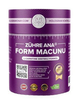 Zühre Ana Form Macunu L-Carnitine Destekli Tarçın - Yaban Mersini Yetişkin Vitamin 240 ml