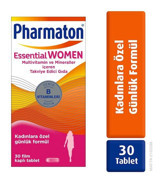 Pharmaton Essential Wome Aromasız Yetişkin Vitamin 30 Tablet
