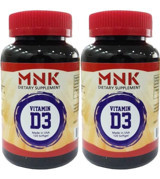 Mnk Vitamin D3 Aromasız Yetişkin Vitamin 2x120 Kapsül