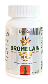 Leeroy Bromelain Ananas Yetişkin Vitamin 60 Tablet