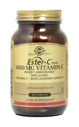 Solgar Ester C Plus Highly Absorbable Aromasız Yetişkin Vitamin 60 Tablet
