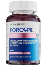 Forcapil growth 60 Aromasız Yetişkin Vitamin 60 Tablet